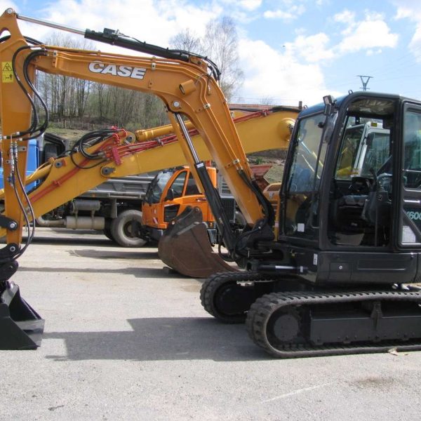 CASE bagr CX604